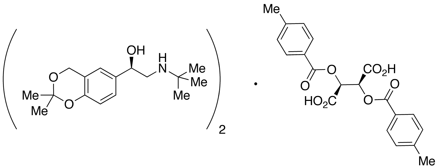 (R)-5-Hydroxymethyl Tolterodine 5-Fumarate Ester - Chemical structure and product image