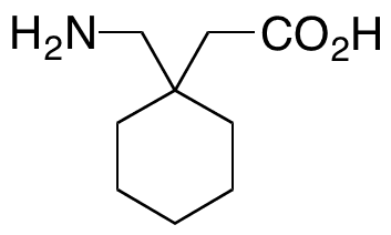 	Gabapentin (1.0 mg/mL in Methanol)  - Chemical structure and product image