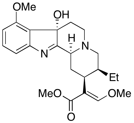 	7-Hydroxy Mitragynine (100 Î¼g/mL in 0.1 N Ammonia in Methanol) - Chemical structure and product image