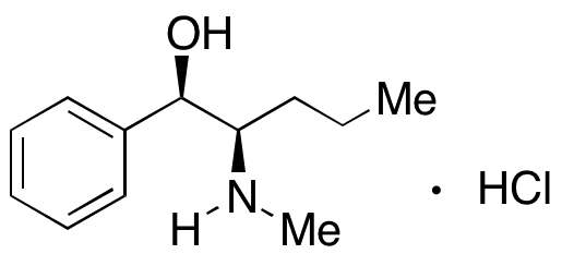 	Pentedrone Hydrochloride (1.0 mg/mL in Methanol) - Chemical structure and product image