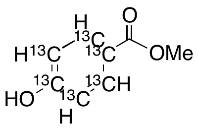	Methyl Paraben-13C6 (in Acetone) - Chemical structure and product image