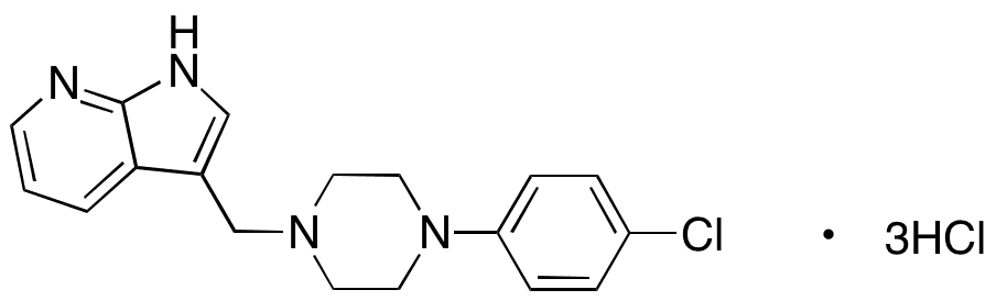 	L-745,870 Trihydrochloride - Chemical structure and product image