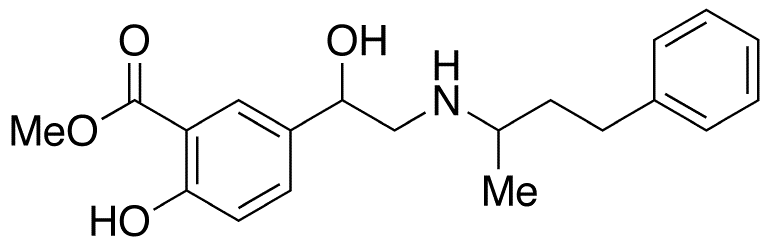	Labetalol-1-carboxylic Acid Methyl Ester - Chemical structure and product image