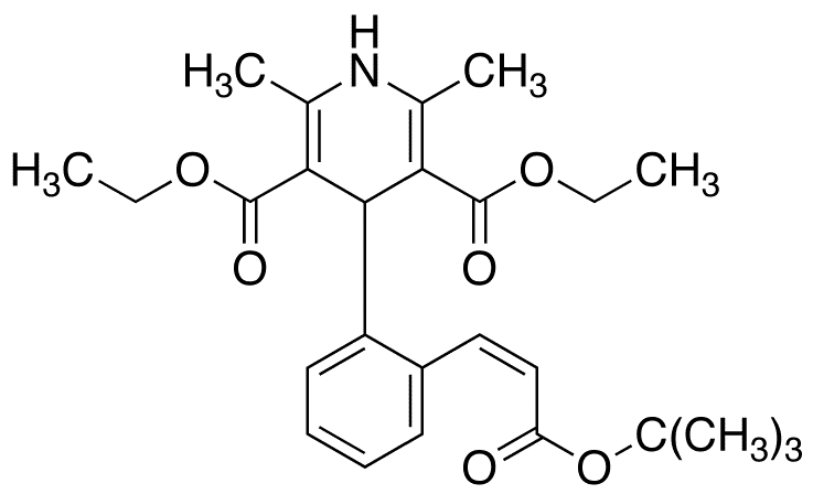 	cis Lacidipine - Chemical structure and product image