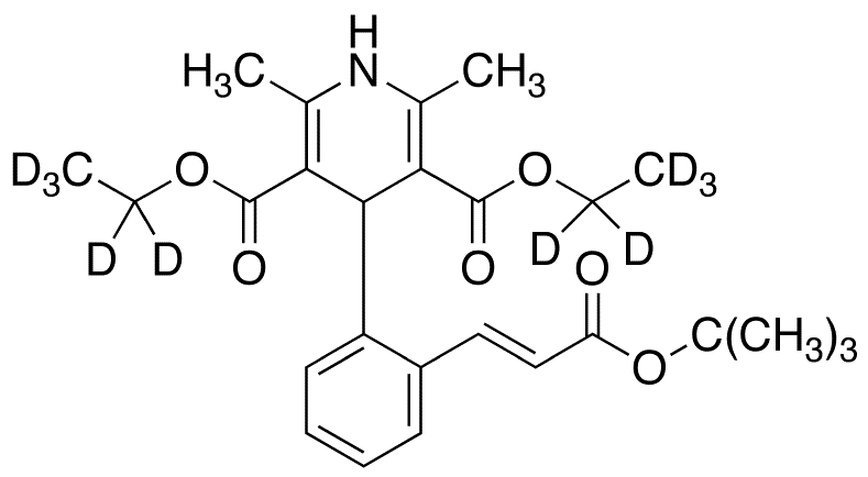 	Lacidipine-d10 - Chemical structure and product image