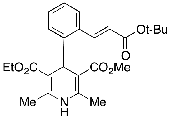 	Lacidipine Monomethyl Ester - Chemical structure and product image