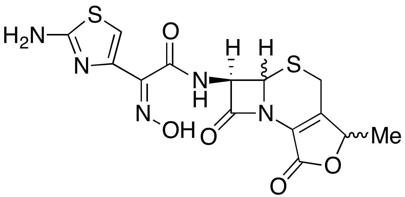 	seco-Lactam (E)-Cefdinir Lactone - Chemical structure and product image