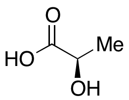 	D-Lactic Acid (90%) - Chemical structure and product image