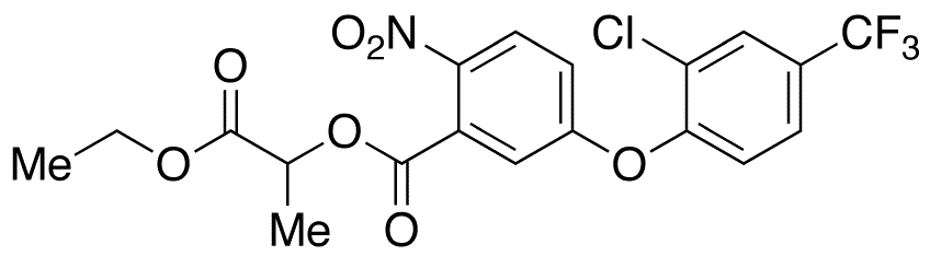 	Lactofen (>85%) - Chemical structure and product image
