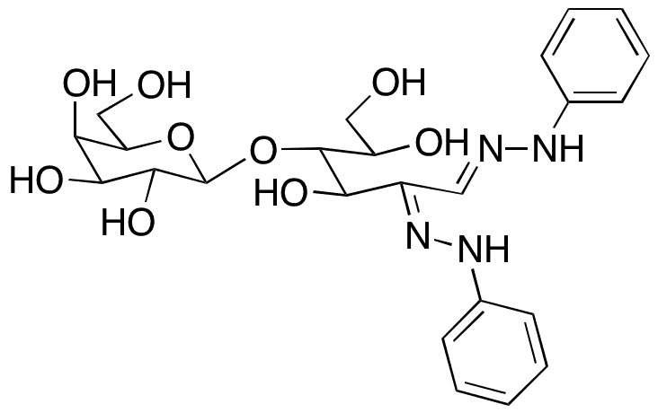 	Lactosazone - Chemical structure and product image