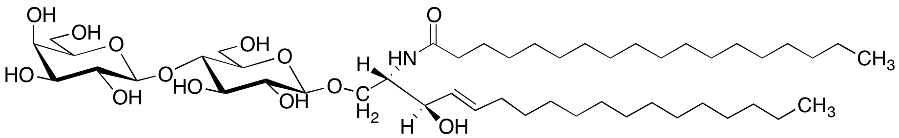	Lactosylceramide - Chemical structure and product image