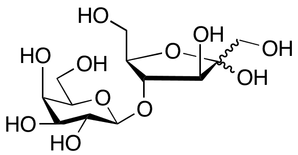 	Lactulose, >95% - Chemical structure and product image