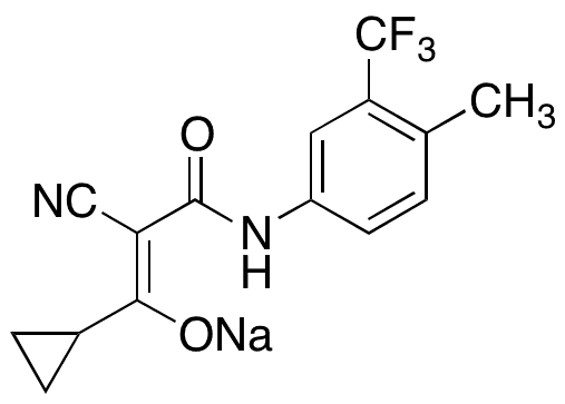 	Laflunimus Sodium Salt - Chemical structure and product image
