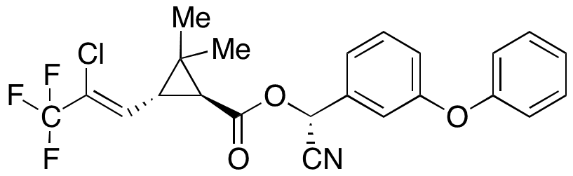 	(1S)-trans-Lambda-Cyhalothrin - Chemical structure and product image
