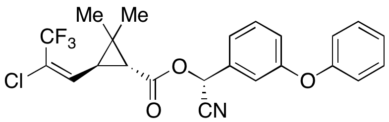 	(1R)-trans-(E)-Lambda-Cyhalothrin - Chemical structure and product image