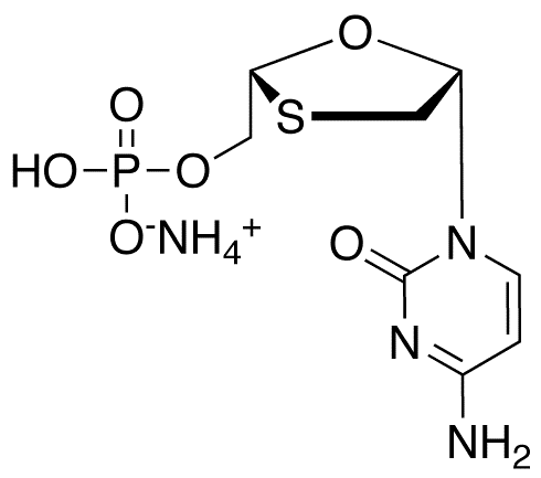 	Lamivudine Monophosphate Triethylammonium Salt - Chemical structure and product image