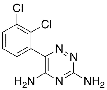 	Lamotrigine - Chemical structure and product image