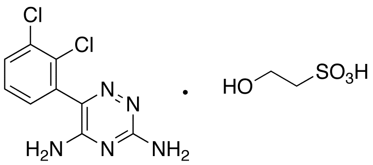 	Lamotrigine Isethionate - Chemical structure and product image