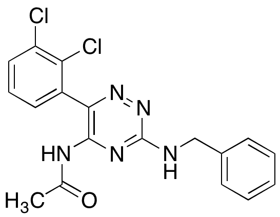 	Lamotrigine N-Acetyl Nâ€™-Benzyl - Chemical structure and product image