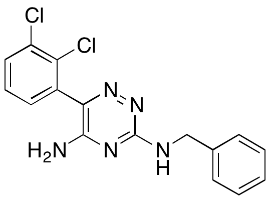 	Lamotrigine Nâ€™-Benzyl - Chemical structure and product image