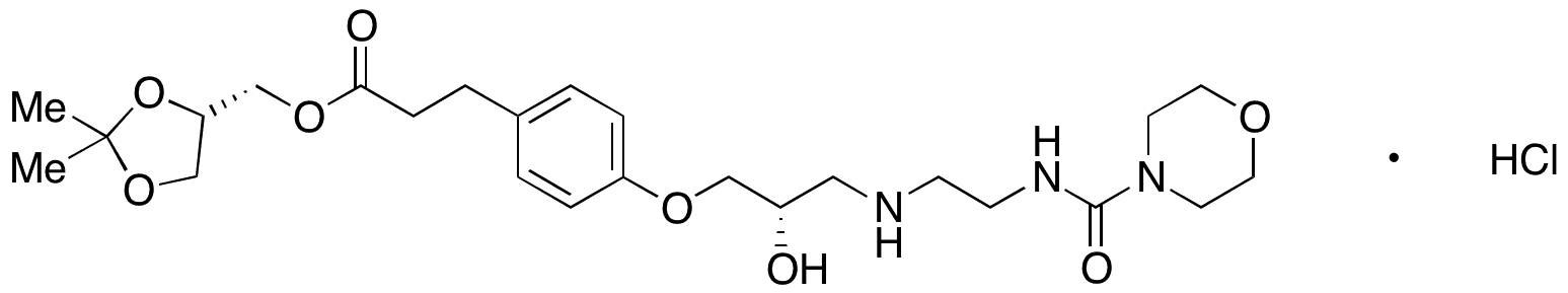	Landiolol Hydrochloride - Chemical structure and product image