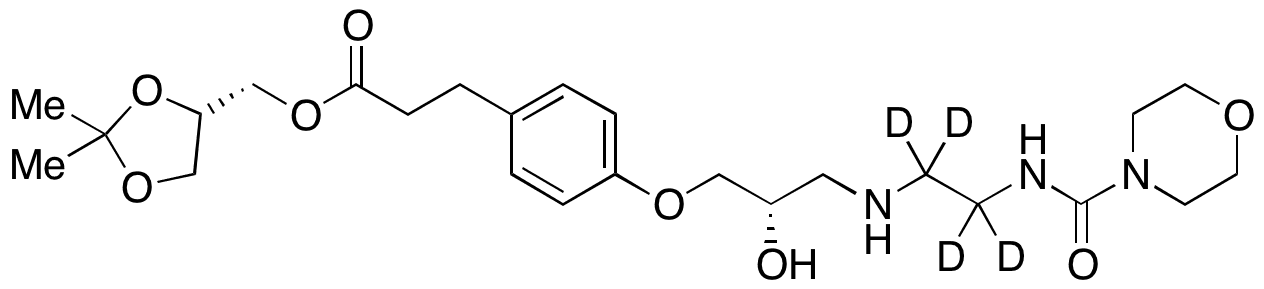 	Landiolol-D4 - Chemical structure and product image