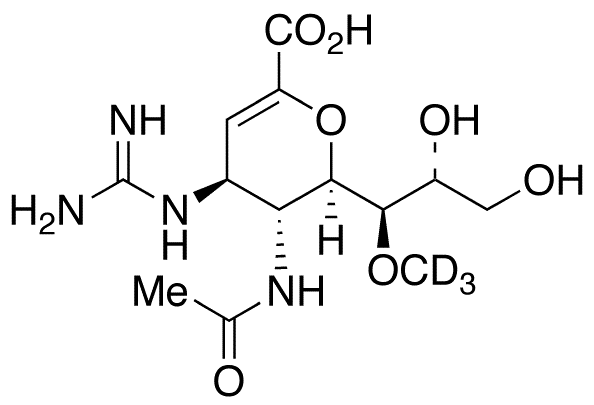 	Laninamivir-d3 - Chemical structure and product image