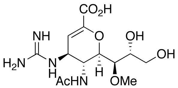 	Laninamivir-13C,15N2 - Chemical structure and product image