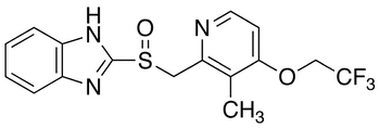 	Lansoprazole - Chemical structure and product image