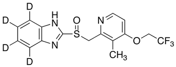 	Lansoprazole-d4 - Chemical structure and product image
