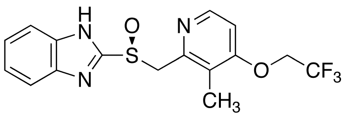 	(S)-Lansoprazole - Chemical structure and product image