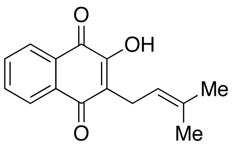 	Lapachol - Chemical structure and product image