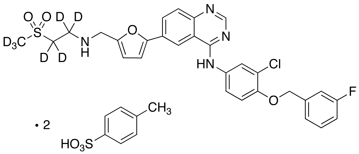 	Lapatinib-d7 Ditosylate - Chemical structure and product image