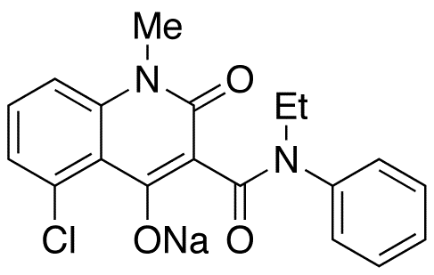 	Laquinimod Sodium Salt - Chemical structure and product image