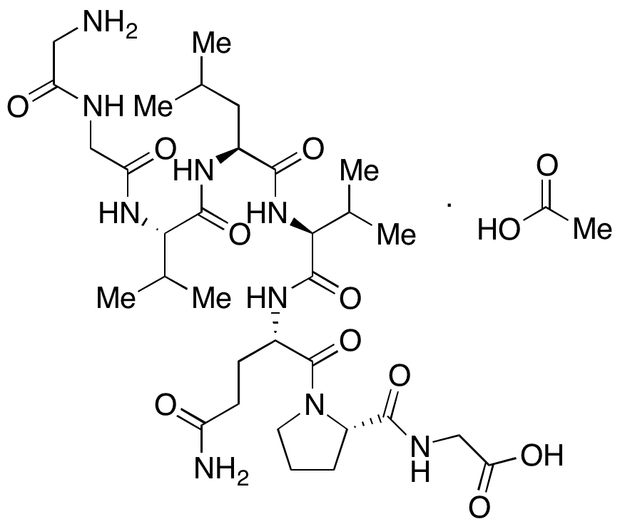 	Larazotide Acetate (> 90%) - Chemical structure and product image