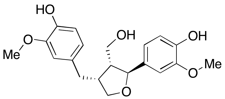	(+)-Lariciresinol - Chemical structure and product image