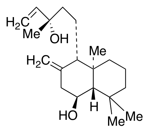 	Larixol - Chemical structure and product image