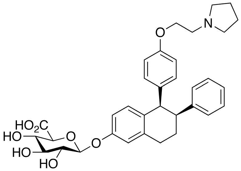 	Lasofoxifene beta-D-Glucuronide - Chemical structure and product image