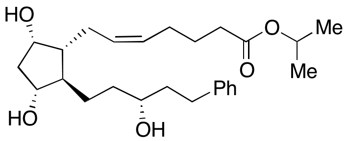 	Latanoprost - Chemical structure and product image