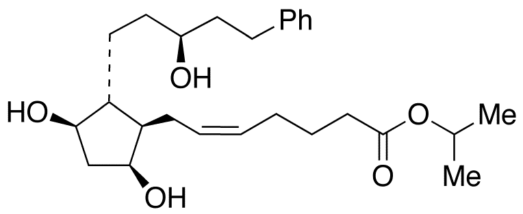 	(15S)-Latanoprost - Chemical structure and product image