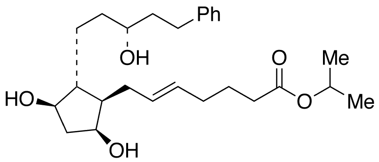 	trans-Latanoprost - Chemical structure and product image