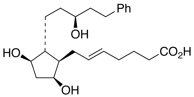 	trans-(15S)-Latanoprost Acid - Chemical structure and product image