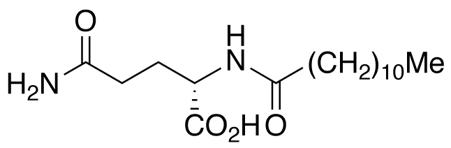 	N2-Lauroyl-L-glutamine - Chemical structure and product image