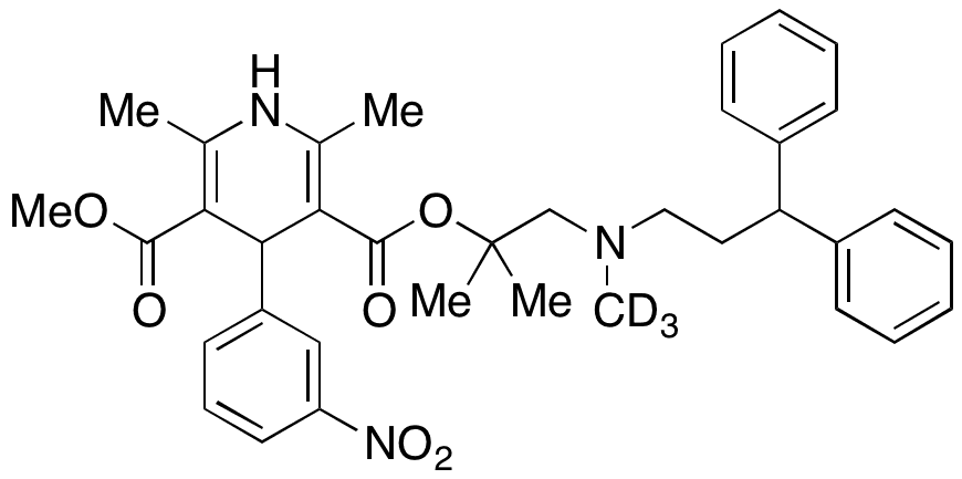 	Lercanidipine-d3 - Chemical structure and product image