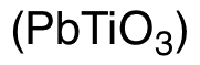 	Lead Titanium Trioxide - Chemical structure and product image