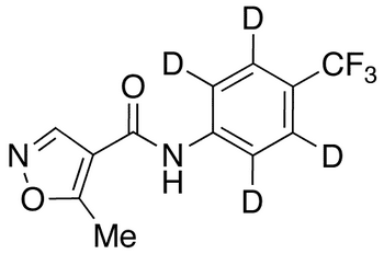 	Leflunomide-d4 - Chemical structure and product image