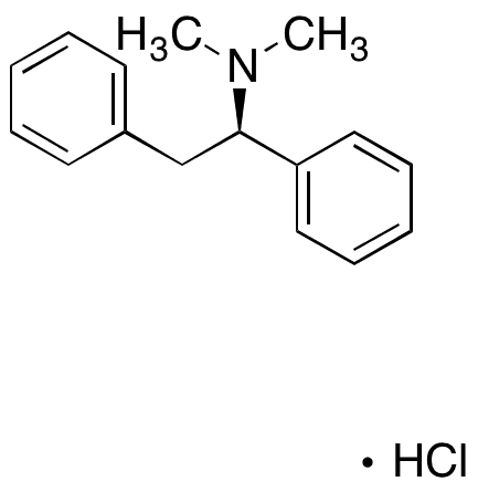 	Lefetamine Hydrochloride - Chemical structure and product image