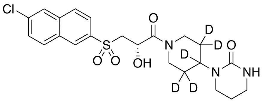 	Letaxaban-d5 - Chemical structure and product image