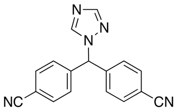 	Letrozole - Chemical structure and product image