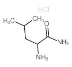 	L-Leucinamide hydrochloride - Chemical structure and product image